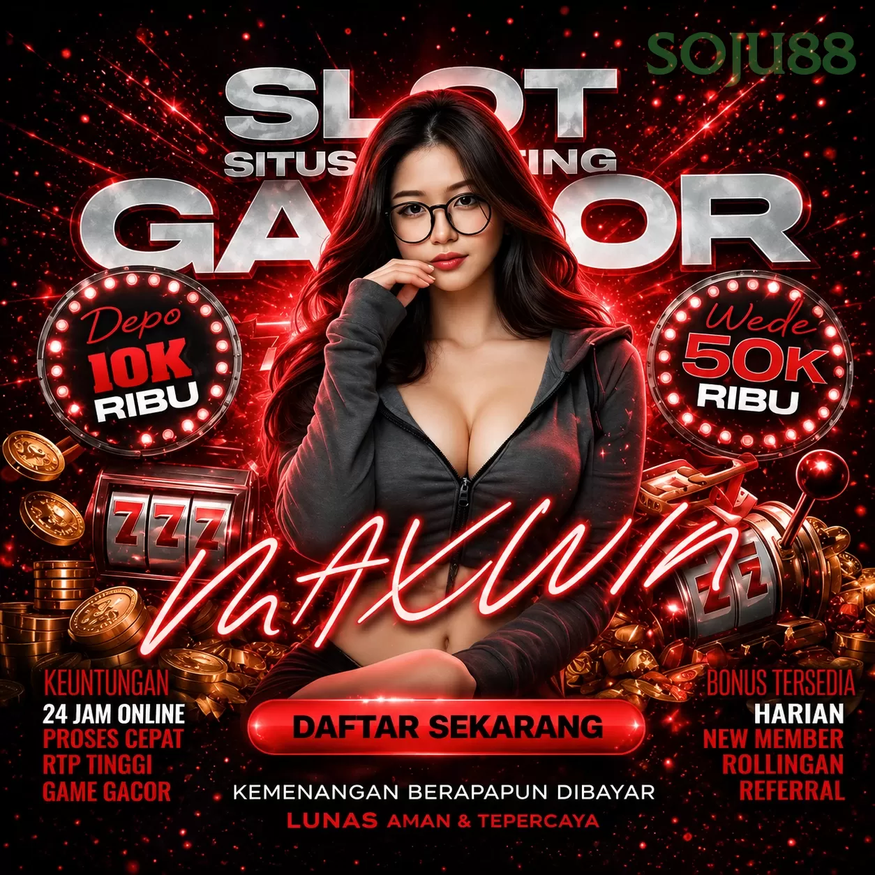 BONUS GARANSI KEKALAHAN SALDO KEMBALI 100_ promotion image